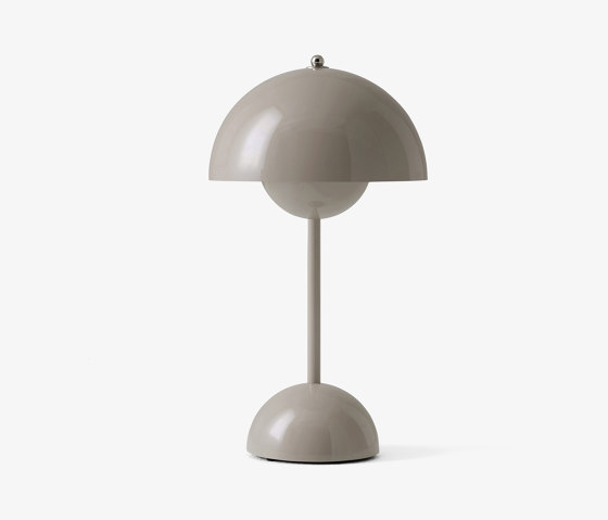 Flowerpot VP9 Grey Beige | Table lights | &TRADITION