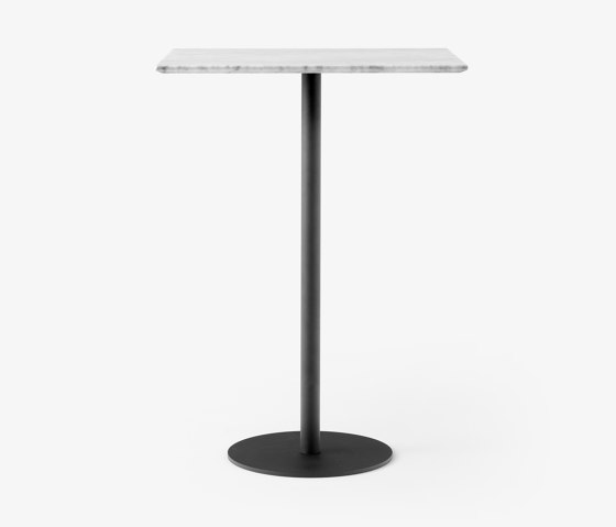 In Between SK21 Bianco Carrara w. Black base | Standing tables | &TRADITION