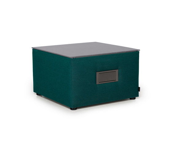 Office System | Side table with add-ons | Stations d'accueil smartphone / tablette | IKONO