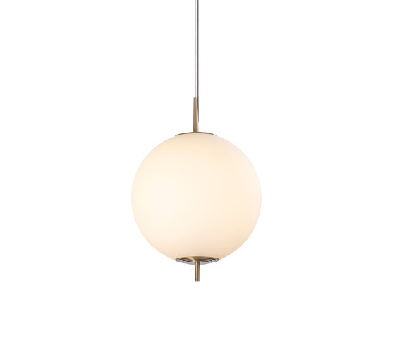 Nova | Globe Pendant - Antique Brass | Suspended lights | J. Adams & Co