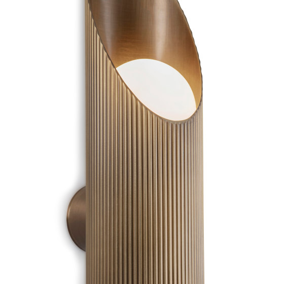 Vector | Wall Light - Antique Brass | Wall lights | J. Adams & Co