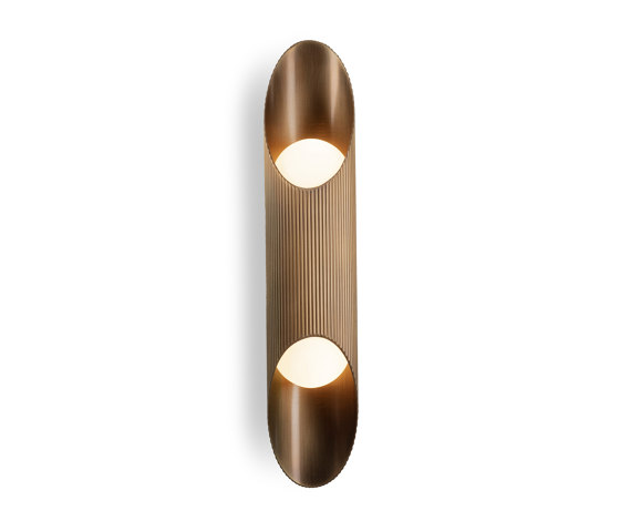 Vector | Wall Light - Antique Brass | Wall lights | J. Adams & Co