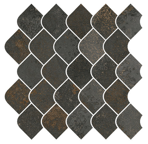 Yuri Mosaico Korubo NT Basalto | Ceramic tiles | VIVES Cerámica