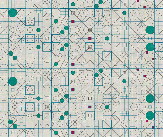Geometrismo Colored Linen | Quadri / Murales | TECNOGRAFICA
