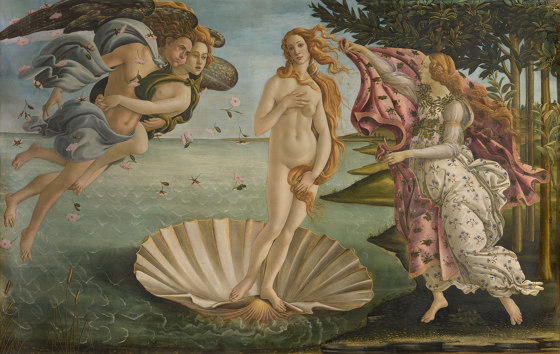 Sandro Botticelli: Birth of Venus | Wandbilder / Kunst | TECNOGRAFICA
