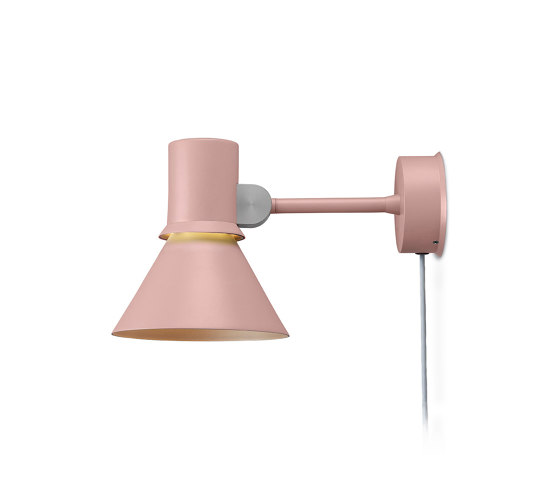 Type 80™ Wall Light Rose pink with cable and plug | Appliques murales | Anglepoise