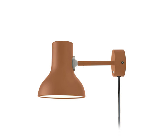 Type 75™ Mini Wall light, Margaret Howell Edition, Sienna  - With cable and plug | Lampade parete | Anglepoise