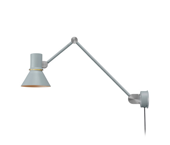 Type 80™ Wall Light W3 Grey Mist with Cable and Plug | Lampade parete | Anglepoise