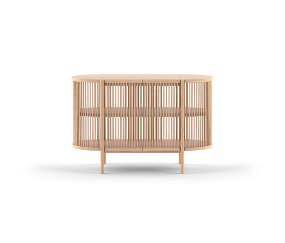 Petit Bastone Sideboard 120 – Oak with Doors | Cabinets | Poiat