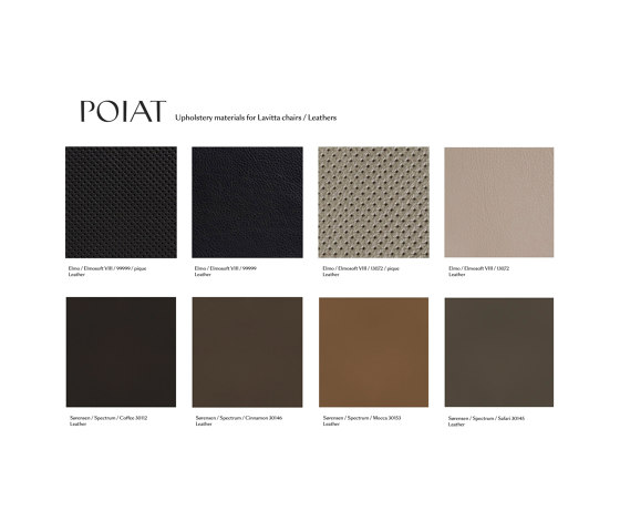 Lavitta Chair with Leather Upholstery – Dark Oak | Chairs | Poiat