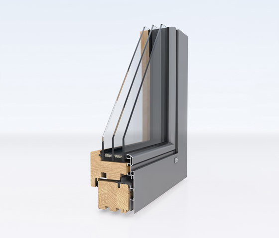 Aluminum clad wood windows | LivingLine | Types de fenêtres | Unilux