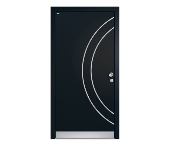 Aluminum clad wood entry doors | Design Type 1104 | Entrance doors | Unilux