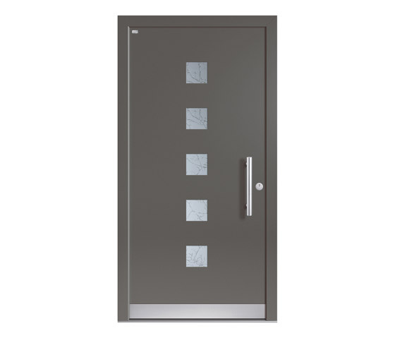Aluminum clad wood entry doors | Design Type 1114 by Unilux | Entrance doors