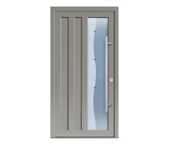 Aluminum clad wood entry doors | Design Type 1201 | Entrance doors | Unilux