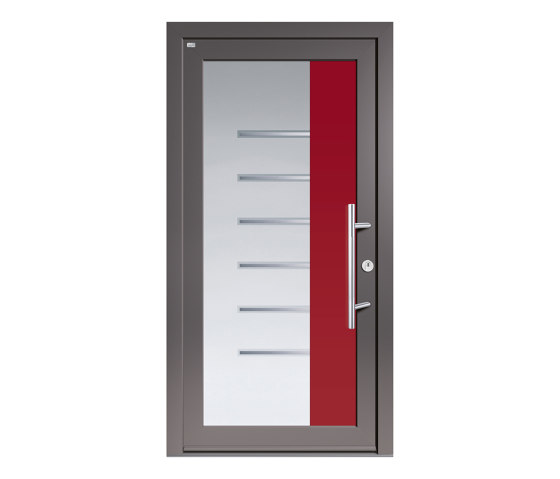 Aluminum clad wood entry doors | Design Type 1210 | Portes d'entrée | Unilux