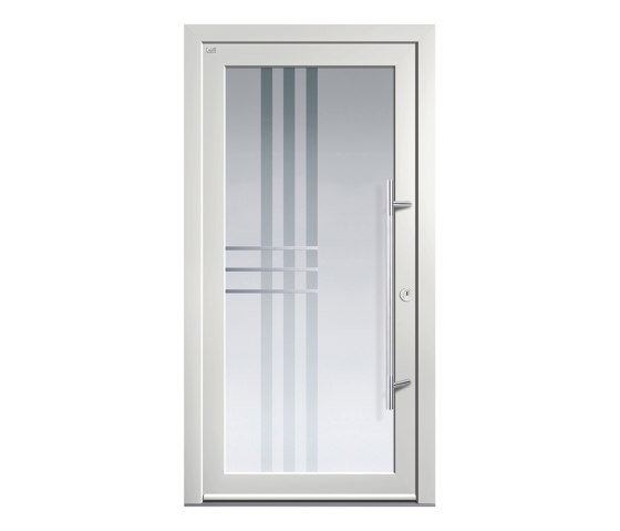 Aluminum clad wood entry doors | Design Type 1211 | Portes d'entrée | Unilux