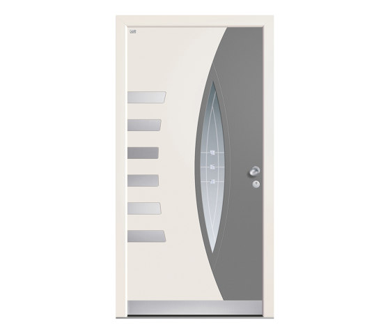 Aluminum clad wood entry doors | Elegance Type 1121 | Portes d'entrée | Unilux