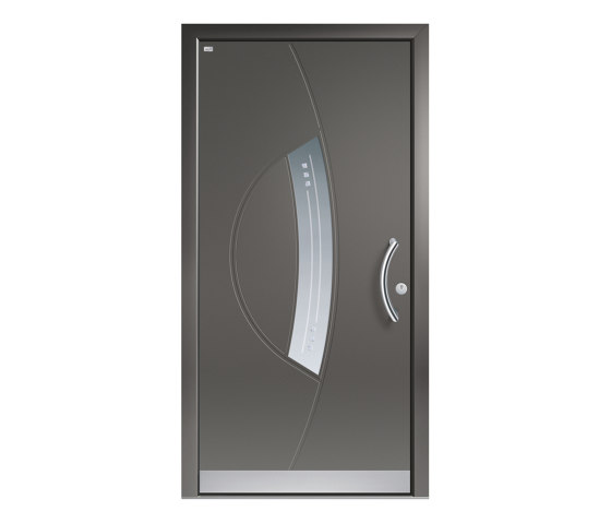 Aluminum clad wood entry doors | Elegance Type 1122 | Entrance doors | Unilux