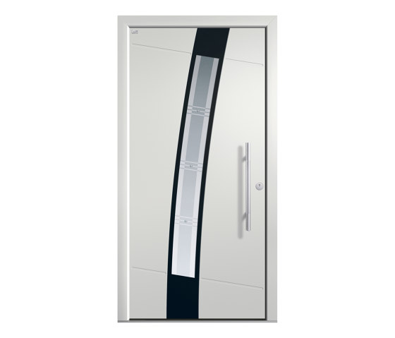 Aluminum clad wood entry doors | Elegance Type 1124 | Entrance doors | Unilux