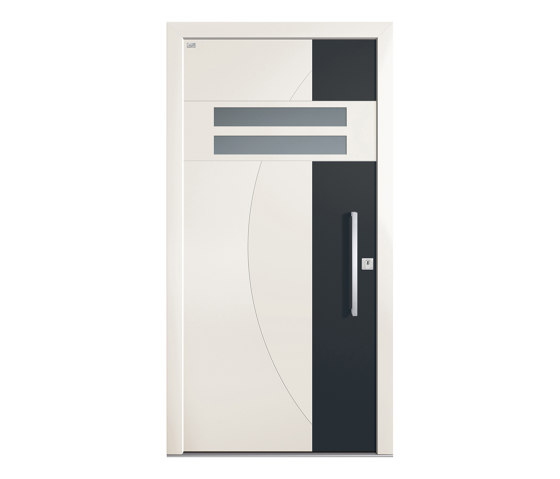 Aluminum clad wood entry doors | Elegance Type 1127 | Portes d'entrée | Unilux