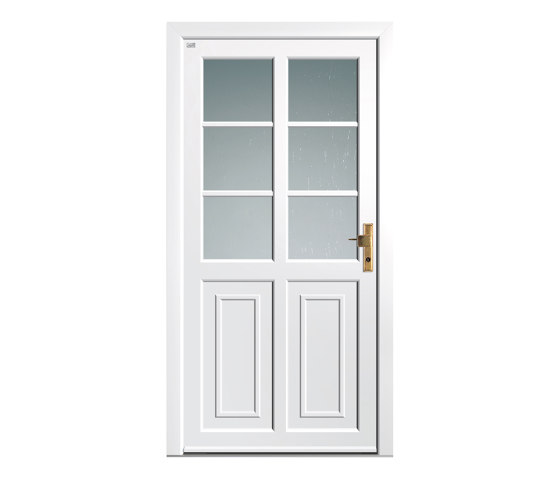 Aluminum clad wood entry doors | History Type 1204 | Puertas de las casas | Unilux
