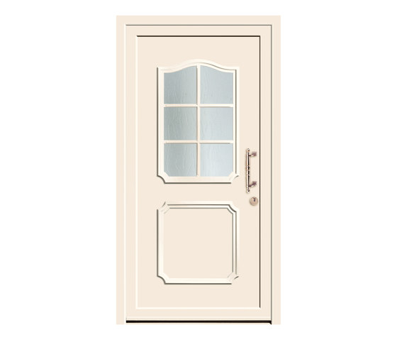 Aluminum clad wood entry doors | History Type 1208 | Portes d'entrée | Unilux