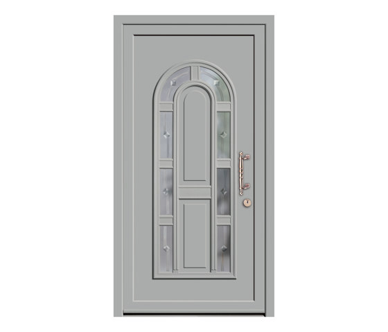 Aluminum clad wood entry doors | History Type 1209 | Portes d'entrée | Unilux