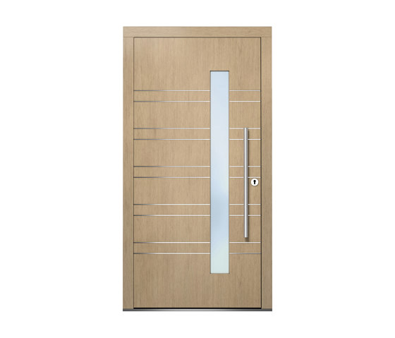 Wooden entry doors | ExclusivLine Model 2404 | Porte casa | Unilux