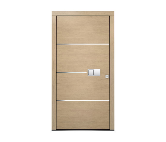 Wooden entry doors | HighLine Model 2104 | Porte casa | Unilux