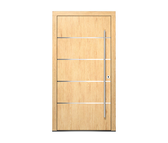 Wooden entry doors | HighLine Model 2106 by Unilux | Entrance doors