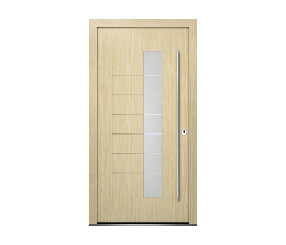 Wooden entry doors | HighLine Model 2107 | Porte casa | Unilux