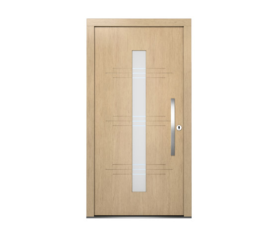 Wooden entry doors | HighLine Model 2110 | Puertas de las casas | Unilux