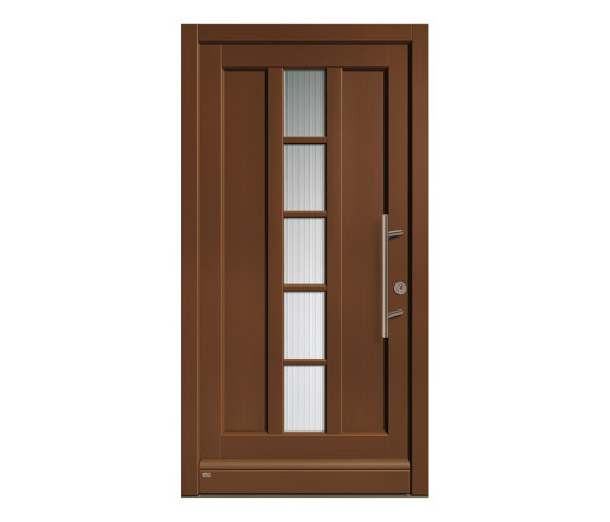Wooden entry doors | HighLine Model 2218 by Unilux | Entrance doors