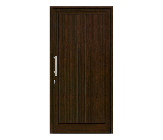 uPVC entry doors | IsoStar Model 7125G | Portes d'entrée | Unilux