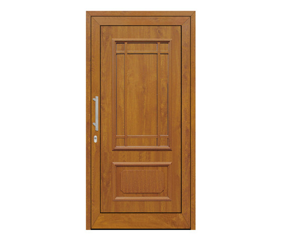 uPVC entry doors | IsoStar Model 7126G | Portes d'entrée | Unilux