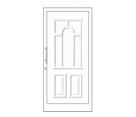 uPVC entry doors | IsoStar Model 7131G | Portes d'entrée | Unilux