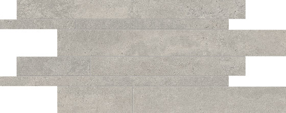 Re-Play Concrete Listelli Sfalsati Grey | Baldosas de cerámica | EMILGROUP