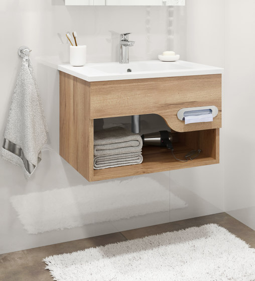 Venice Hotel washbasin with Tissue dispenser | Mobili lavabo | Nordholm