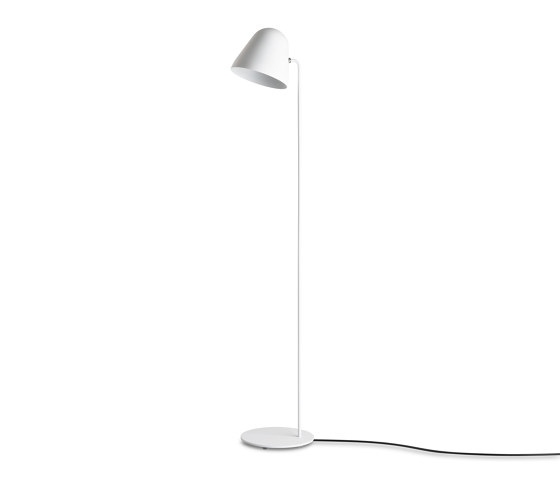 Tilt S Floor – all white | Free-standing lights | Nyta