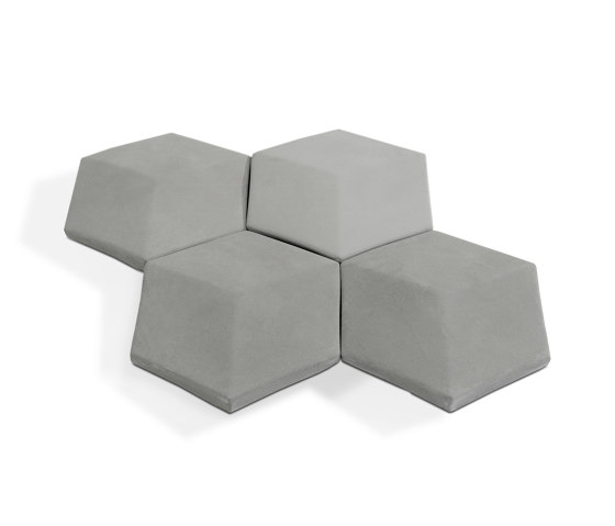 3D Cement Tile | Hex | Dalles de béton | Eso Surfaces