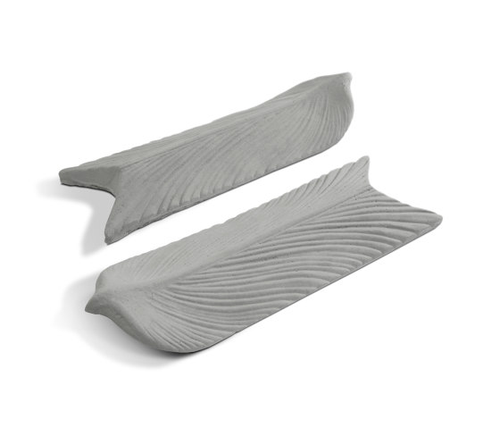 3D Cement Tile | Peacock Feathers | Dalles de béton | Eso Surfaces