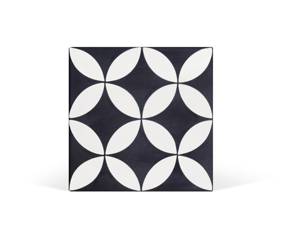 Decorative Cement Tile | Flower by Eso Surfaces | Concrete tiles
