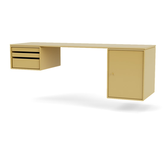 Montana Selection | WORKSHOP – desk with trays and cabinet | Montana Furniture | Tables collectivités | Montana Furniture