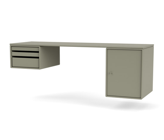 Montana Selection | WORKSHOP – desk with trays and cabinet | Montana Furniture | Mesas contract | Montana Furniture