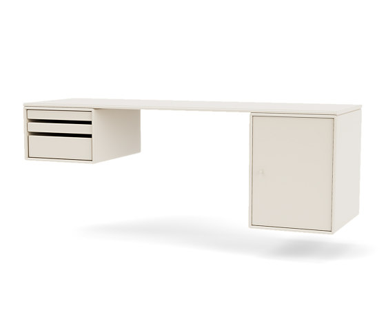 Montana Selection | WORKSHOP – desk with trays and cabinet | Montana Furniture | Contract tables | Montana Furniture