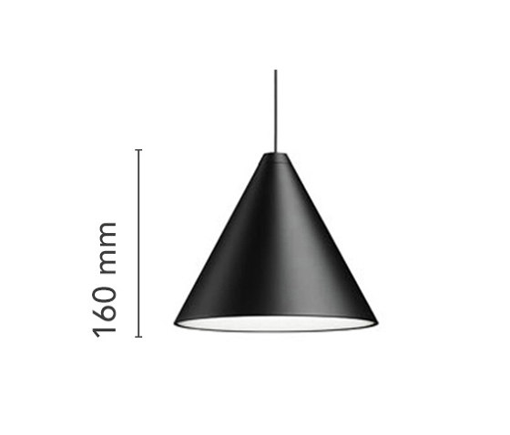 String Light – Cone head – 12mt cable | Lámparas de suspensión | Flos