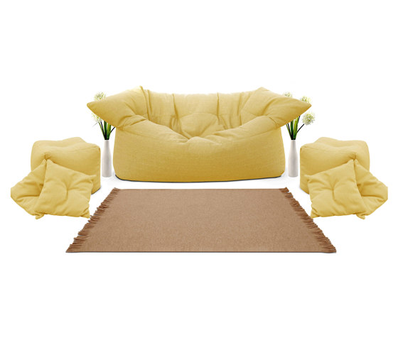 Manhattan Sofa yellow | Sitzsäcke | Filippo Ghezzani