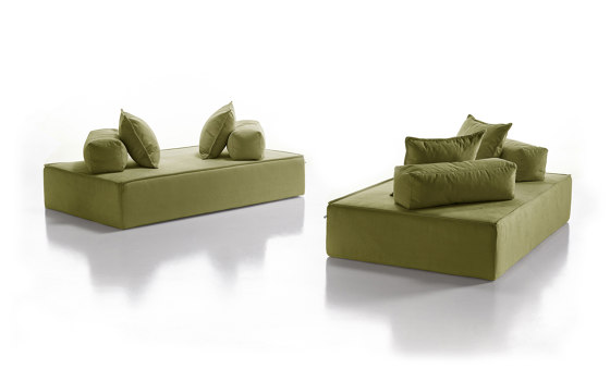 Monsieur in Fabric green | Sofas | Filippo Ghezzani