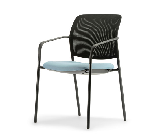 Cay mesh Four-legged chair | Chairs | Dauphin