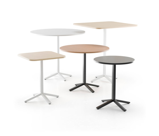 Alku Table with Cross Base | Bistro tables | Martela